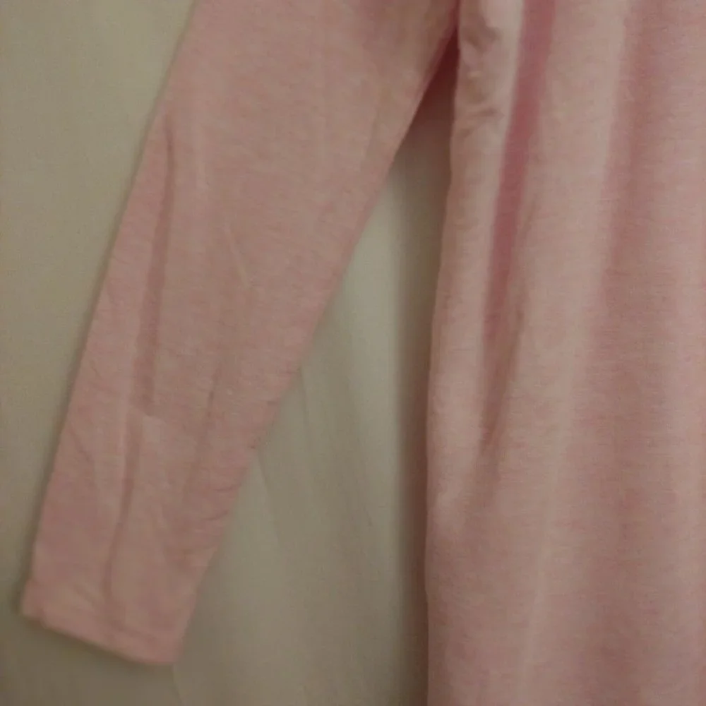 Lilly Pulitzer luxletic oversize blush pink long sleeve top small - Picture 6 of 13